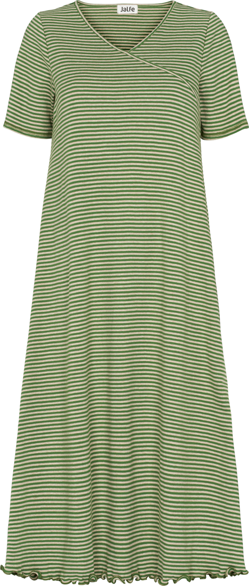 A-dress stripes organic cotton